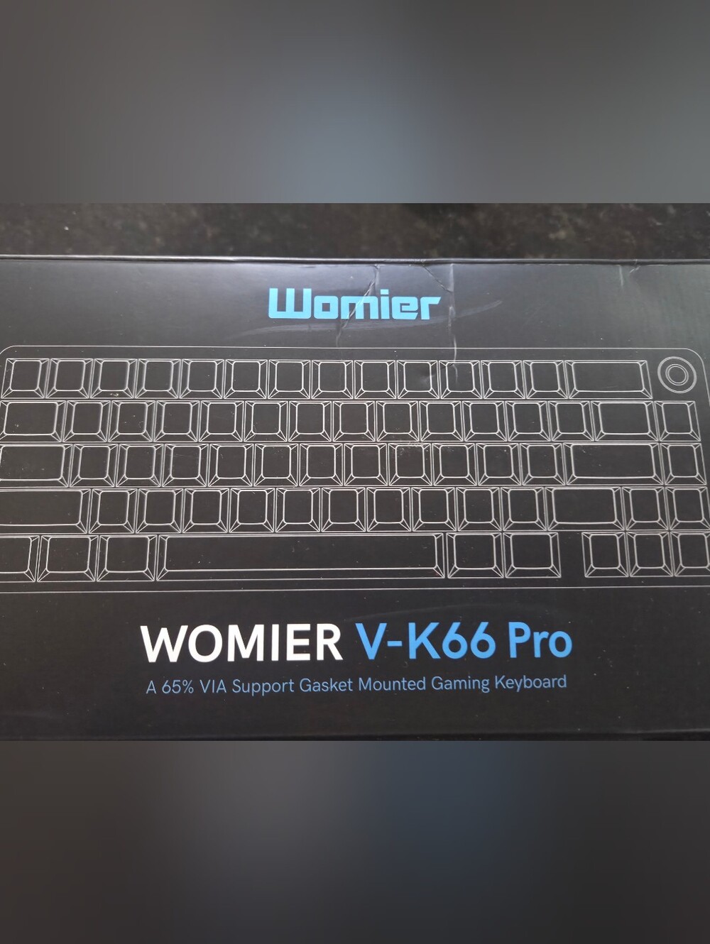 V-K66 Pro Womier Pink Gaming Keyboard